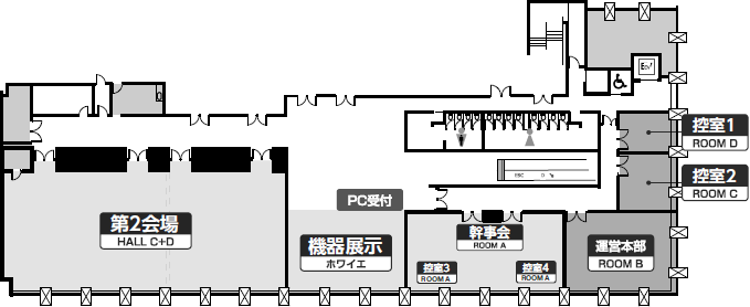 会場案内図（3階）