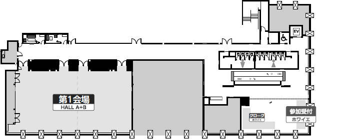 会場案内図（2階）