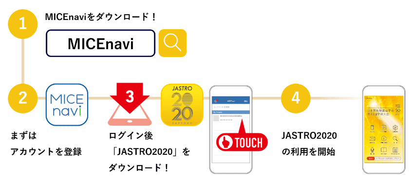 JASTRO2020アプリの案内